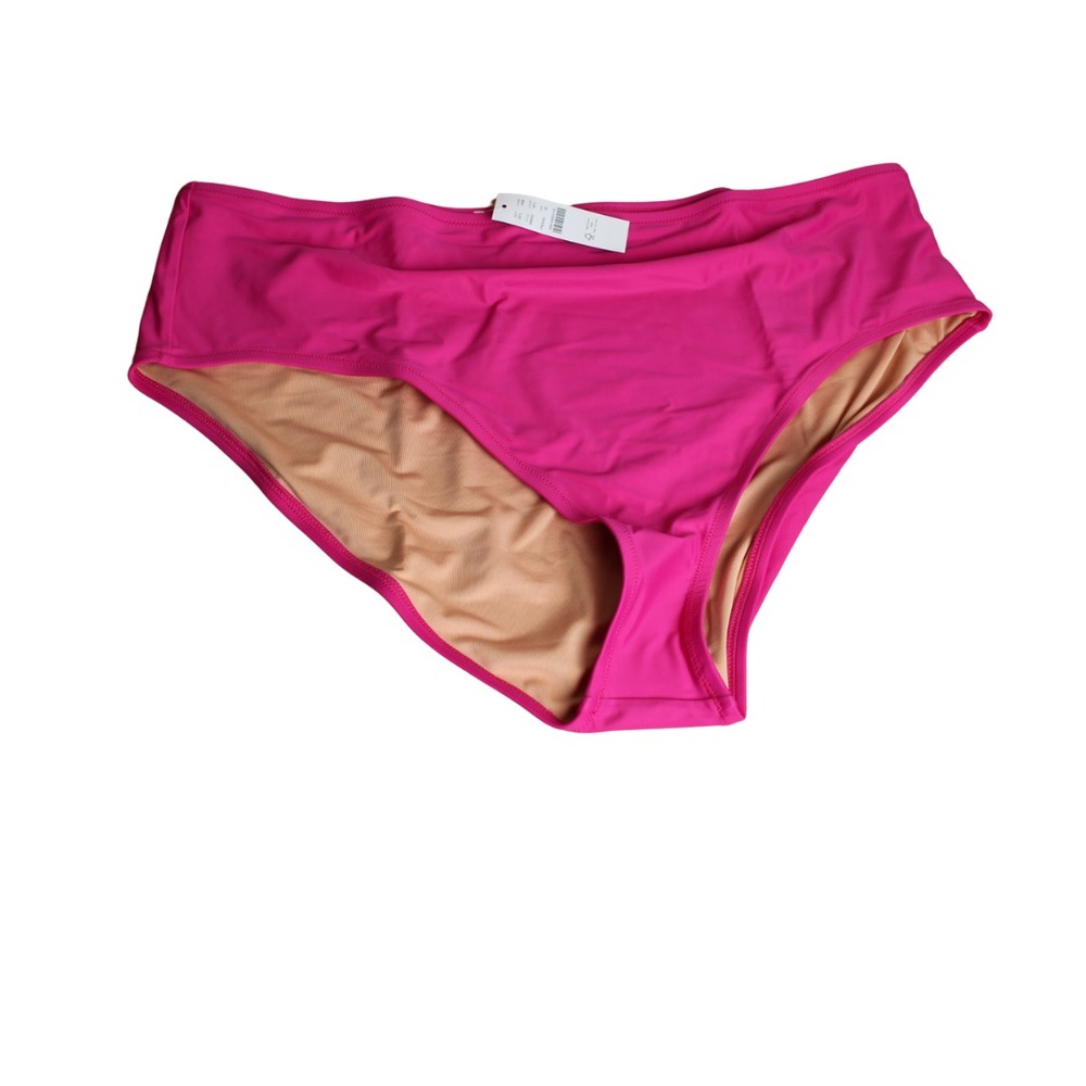 J‎ Crew Hallie Fuschia Bikini Bottom Size 3X